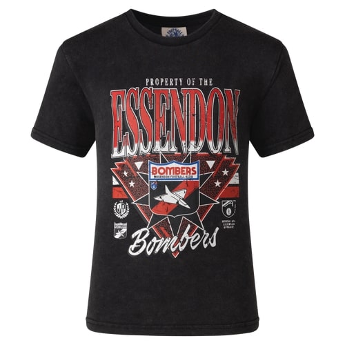 AFL Youth '90s Graphic Tee Essendon