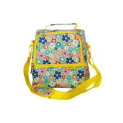 Kasey Rainbow Be Kind Insulated Lunch Bag Flowers