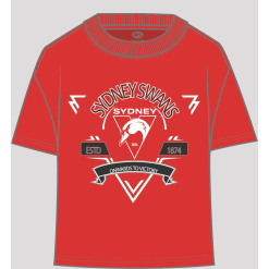 Kids Banner Tee Swans