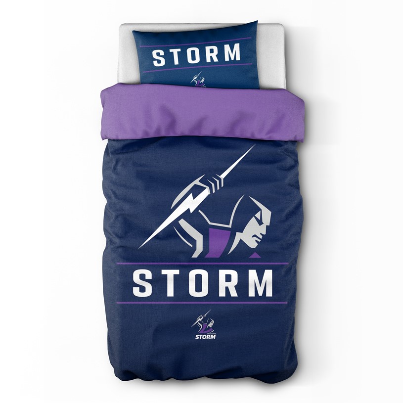 Storm Single Quilt Cover Set