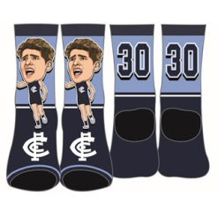 Adult Henrik Socks Blues Curn