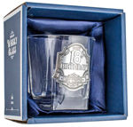 18th Badge Whisky Gass