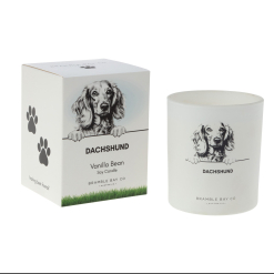 Poodle Candle