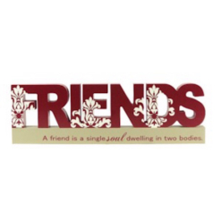A friend is a single soul dwelling in two bodies.