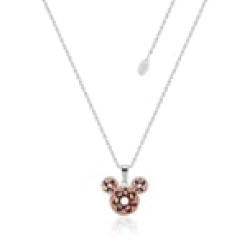 ECC Mickey Mouse Donut Enamel Necklace