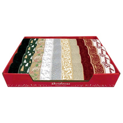 XMAS Ribbon Roll Premium Wired 2m