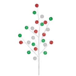 Christmas Spray- Red & Green