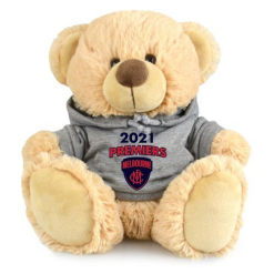 2021 Melbourne Premiers Hoodie Bear