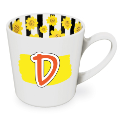 D motif mug female