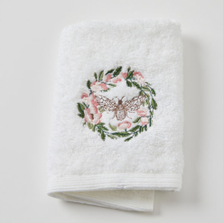 Floral Bee Face Washer
