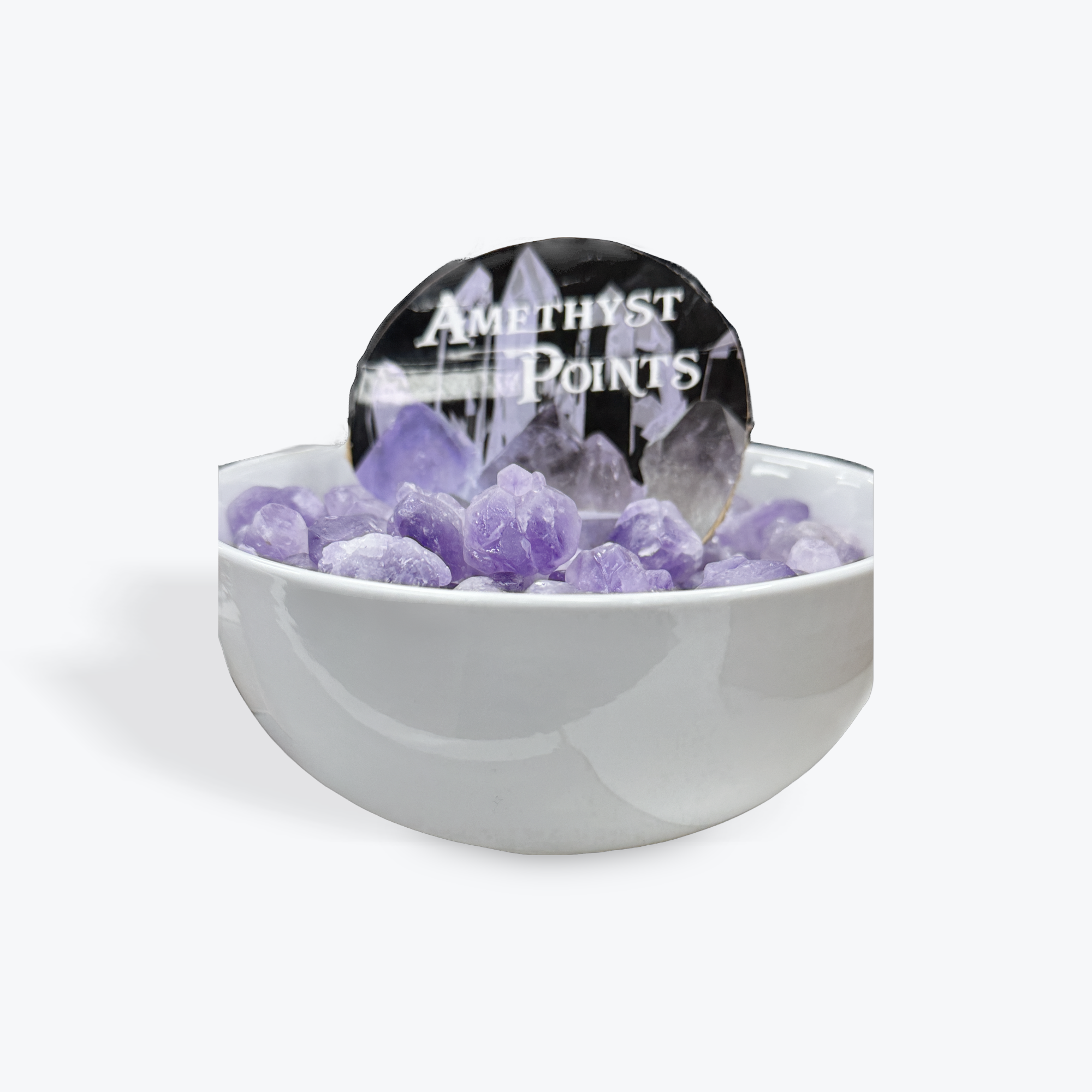 Amethyst points stone