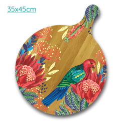 Crimson King Round Platter