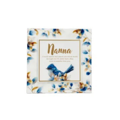 Blooming Bird  Plaque - Nanna