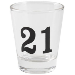 21 Shot Glass