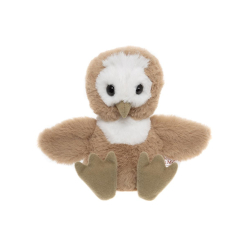 Hoot Owl Oatmeal Brown Charlie Bear