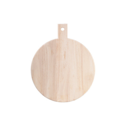 Graze Round Serving Paddle Natural 45x37x2cm