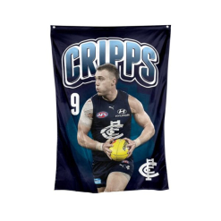 Carlton Blues Wall Flag Patrick Cripps