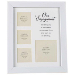 Our Engagement Composite Photo Frame