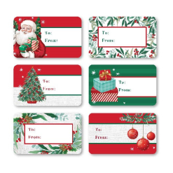 Label Gift Roll Traditional