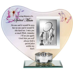 Special Mum With Candle Remembrance Photo Frame