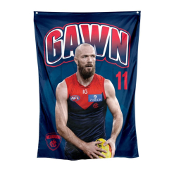 Melbourne Demons Wall Flag Max Gawn