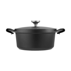 Agile Non-Stick Casserole 24cm / 4.2L Black Gift Boxed