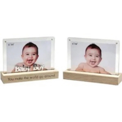 Dual View 6x4 Frame Baby Boy