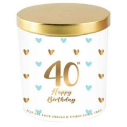 40 Sweet Heart Candle Vanilla/Lavender