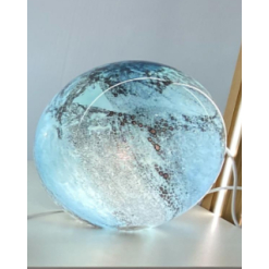 Lumi Glass Light Ball Blue Lg