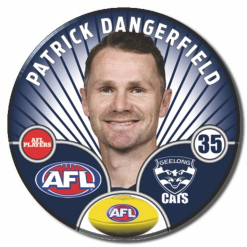 Player Badge 35 Patrick Dangerfield