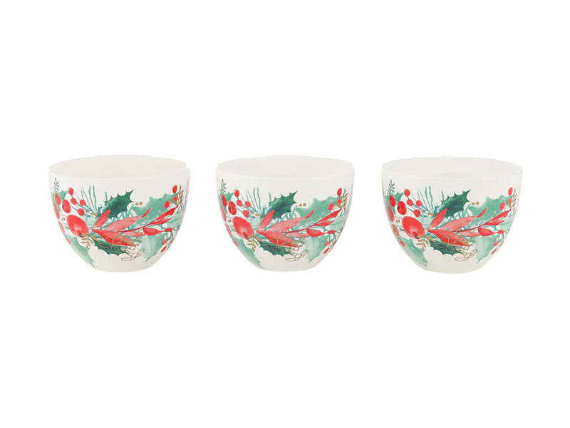 Merry Berry Bowl Set of 3 Gift Boxed
