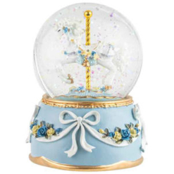 Sweet Water Globe with Music with Horse