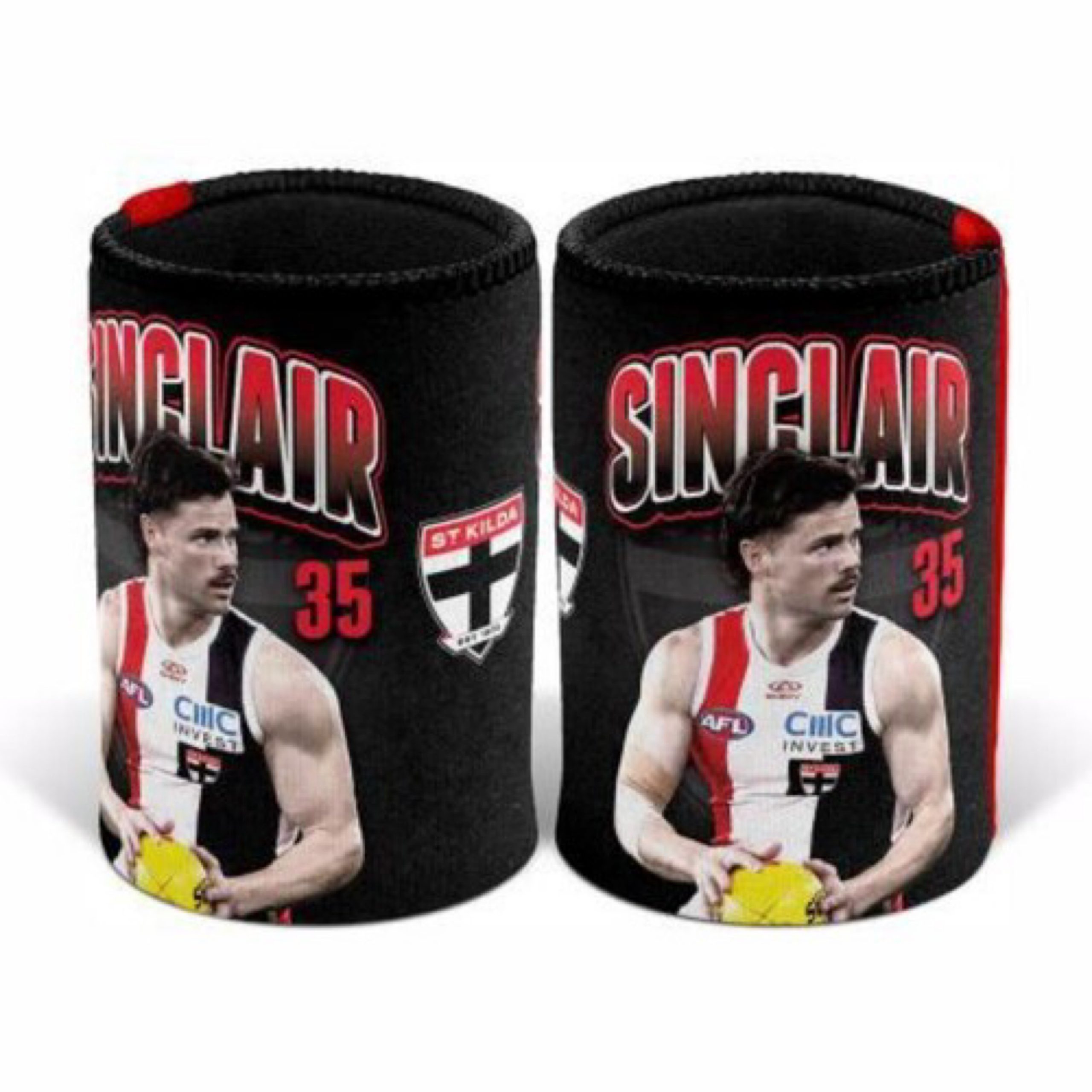 St Kilda Saints Can Cooler Jack Sinclair