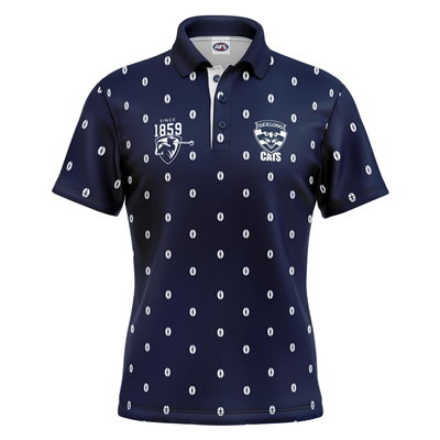 AFL Geelong Cats 'Mulligan' Golf Polo XL