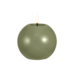 Let's Get Lit LED Flameless Round Candle 10cm Pine