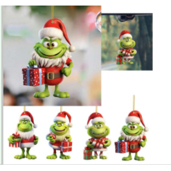 Christmas Grinch Hangers