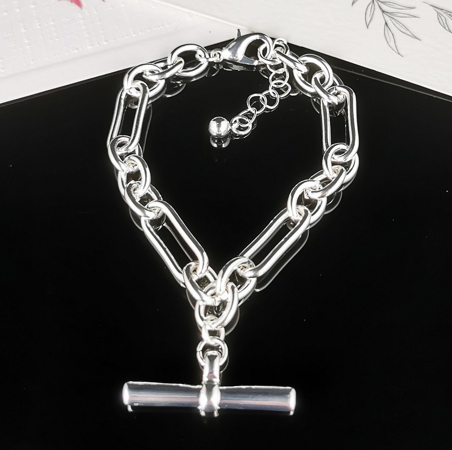 Silver Fob Bracelet