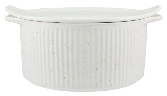 Maxwell & Williams Speckle - Round Casserole With Tray