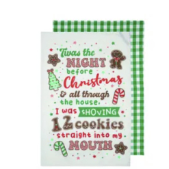 Festive Fun Assorted In SRT 2pk Kitchen Towel
