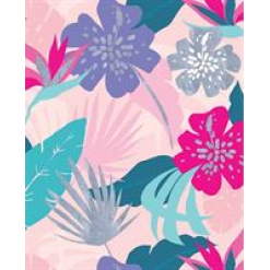 Wrap Kraft Pack Tropical Floral