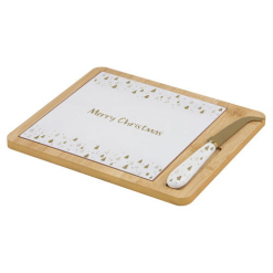 Noelle Platter and Cheese Knife Set