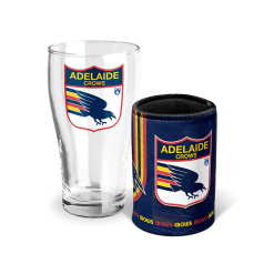 Pint Glass and Can Cooler