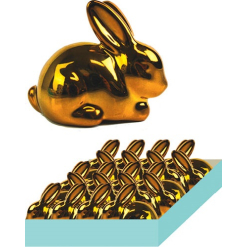 Gold Ceramic Rabbit