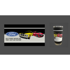 Ford Stainless Steel Tumbler 20 Oz