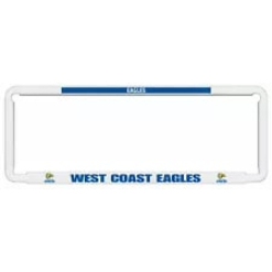 West Coast Eagles AFL Number Plate Frame