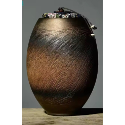 Iron Colour Urn for Ashes 20cm