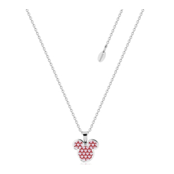 Mickey Mouse Hearts Enamel Necklace