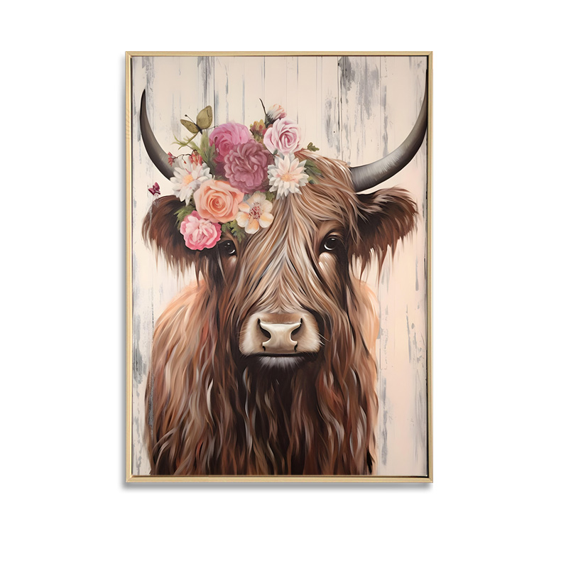 Bonnie the Highland Bull - Brushed