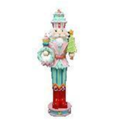 Polyresin Nutcracker with LED3