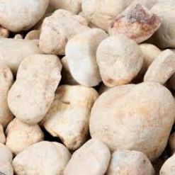 Cream Pebbles 40mm